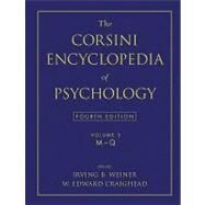The Corsini Encyclopedia of Psychology, Volume 3 by Weiner, Irving B.; Craighead, W. Edward, 9780470170274
