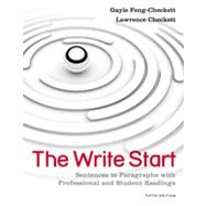 The Write Start Sentences to Paragraphs with Professional and Student Readings by Feng-Checkett, Gayle; Checkett, Lawrence, 9781111350277