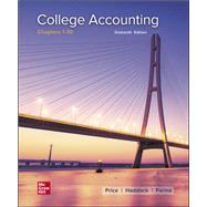 Loose-Leaf for College Accounting Chapters 1-30 by Price, John; Haddock, M. David; Farina, Michael, 9781260780277