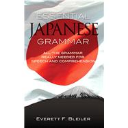 Essential Japanese Grammar by Bleiler, E. F., 9780486210278