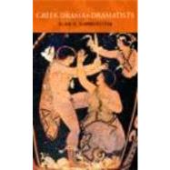 Greek Drama and Dramatists by Sommerstein,Alan H., 9780415260282