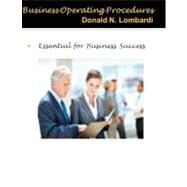 Business Operating Procedures by Lombardi, Donald N., 9781466250284