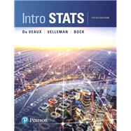 Intro Stats, Books a la Carte Edition by De Veaux, Richard D.; Velleman, Paul; Bock, David E., 9780134210285