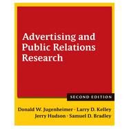 Advertising and Public Relations Research by Jugenheimer; Donald W, 9781138860285