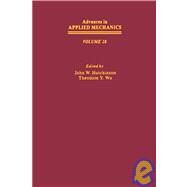 Advances in Applied Mechanics by Hutchinson, John W.; Wu, Theodore Y., 9780120020287