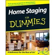 Home Staging For Dummies by Rae , Christine; Saunders Maresh, Jan, 9780470260289