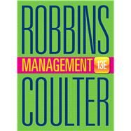 Management by Robbins, Stephen P.; Coulter, Mary A., 9780133910292