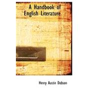 A Handbook of English Literature by Dobson, Henry Austin, 9780554990293