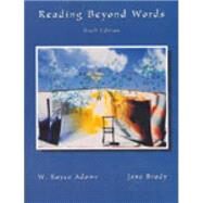 Reading Beyond Words by Adams, W. Royce; Brody, Jane, 9780155080294