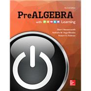 Prealgebra with P.O.W.E.R. Learning by Messersmith, Sherri; Vega-Rhodes, Nathalie; Feldman, Robert, 9781259610295