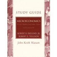 Study Guide Microeconomics by Ekelund, Robert B., 9780201680300