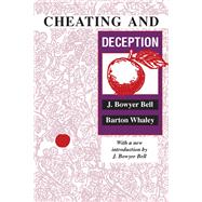 Cheating and Deception by Bell,J. Bowyer, 9781138520301