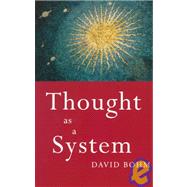 Thought as a System by Jenks; Chris, 9780415110303