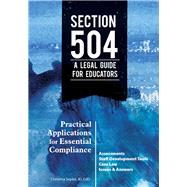 Section 504 a Legal Guide for Educators by Sepiol, Christina, 9781559570305