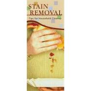Stain Removal: Tips for Household Cleanup by BARCHARTS INC, 9781423200307
