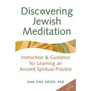Discovering Jewish Meditation by Gefen, Nan Fink, 9781683360308