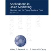 Applications in Basic Marketing: Clippings from the Popular Business Press  2000 - 2001 by Perreault, William D., 9780075610311
