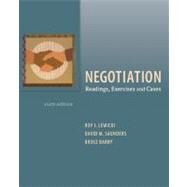 Negotiation: Readings, Exercises, and Cases by Lewicki, Roy; Barry, Bruce; Saunders, David, 9780073530314