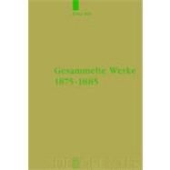 Gesammelte Werke 1875-1885 by Ree, Paul; Treiber, Hubert, 9783110150315