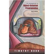 An Introduction to Object-Oriented Programming by Budd, Timothy, 9780201760316