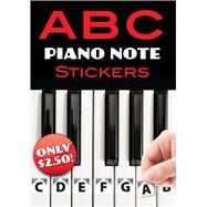 A B C Piano Note Stickers by Dover Publications, Inc., 9780486820316