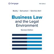MindTap for Beatty/Samuelson/Abril's Business Law and the Legal Environment, Standard Edition, 1 term Instant Access by Jeffrey F. Beatty;Susan S. Samuelson;Patricia Sanchez Abril;, 9798214510323