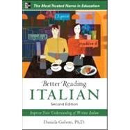 Better Reading Italian, 2nd Edition by Gobetti, Daniela, 9780071770330