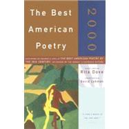 The Best American Poetry 2000 by Lehman, David; Dove, Rita, 9780743200332