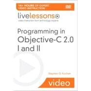Programming in Objective-C 2.0 I and II Livelessons by Kochan, Stephen G., 9780321720337