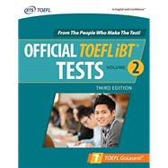 Official TOEFL iBT Tests Volume 2, Third Edition by Educational Testing Service, 9781260470338