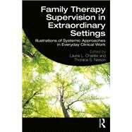 Family Therapy Supervision in Extraordinary Settings by Charles, Laurie L.; Nelson, Thorana S., 9781138480346