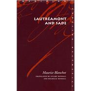 Lautreamont and Sade by Blanchot, Maurice; Kendall, Stuart; Kendall, Michelle, 9780804750356