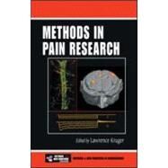 Methods in Pain Research by Kruger; Lawrence, 9780849300356