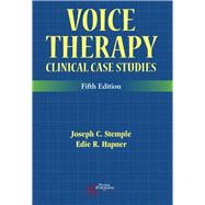 Voice Therapy by Stemple, Joseph C., Ph.D.; Hapner, Edie R., Ph.D., 9781635500356