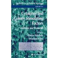 Cytokines and Colony Stimulating Factors by Korholz, Dieter; Kiess, Wieland, 9781588290359