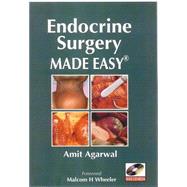 Endocrine Surgery Made Easy (Book with Mini CD-ROM) by Agarwal, Amit, 9781848290365
