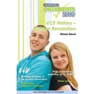 Cambridge Checkpoints Vce History - Russian Revolution 2009 by Adcock, Michael, 9780521740371