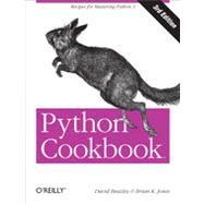 Python Cookbook by Beazley, David; Jones, Brian K., 9781449340377