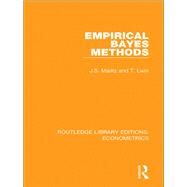 Empirical Bayes Methods by Maritz, J. S.; Lwin, T., 9780815350378