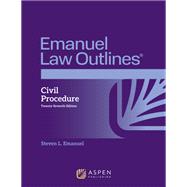 Emanuel Law Outlines for Civil Procedure by Emanuel, Steven L., 9798886140385