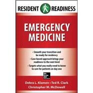 Resident Readiness Emergency Medicine by Klamen, Debra; Clark, Ted; McDowell, Christopher, 9780071780391