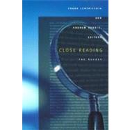 Close Reading by Lentricchia, Frank; Dubois, Andrew; Ransom, John Crowe (CON); Brooks, Cleanth (CON), 9780822330394