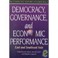 Democracy, Governance, and Economic Performance by Marsh, Ian; Blondel, Jean; Inoguchi, Takashi, 9789280810394