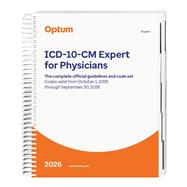 ICD-10-CM Expert for Physicians with guidelines 2026 by Optum, 9798889520399