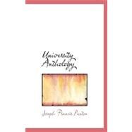 University Anthology by Paxton, Joseph Francis, 9780554550404