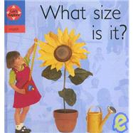 What Size Is It? by Pluckrose, Henry Arthur, 9781597710404
