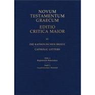 Catholic Letters: Supplementary Material by Iinstitute for New Testament Textual Research, 9781619700406