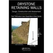 Drystone Retaining Walls by Mccombie, Paul F.; Morel, Jean-claude; Garnier, Denis, 9780367870409