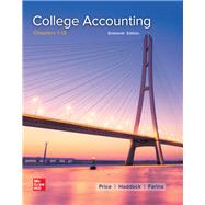 College Accounting (Chapters 1-13) [Rental Edition] by PRICE, 9781260780413