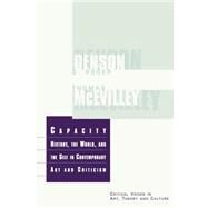 Capacity by McEvilley, Thomas; Denson, G. Roger, 9789057010415